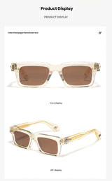 PRILEY Belvedere Vintage Square Sunglasses for Men & Women