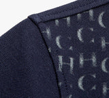 Men's Cotton Polo Shirt – Short Sleeve Patchwork Tee
