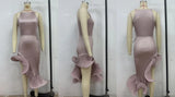 Summer Elegance: Women’s  Irregular Sleeveless Maxi Dress
