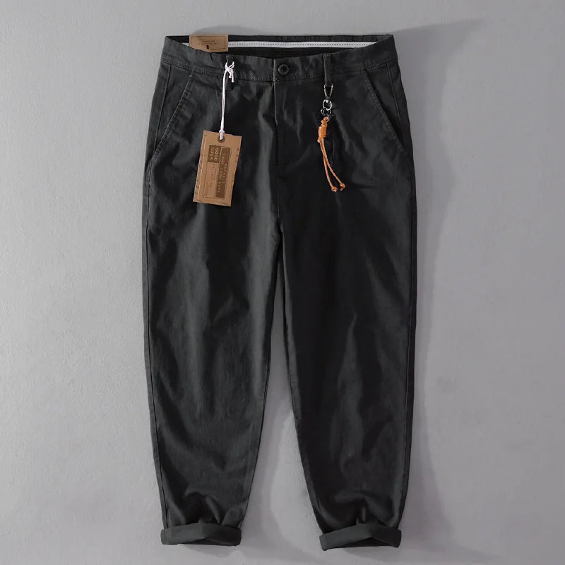 Men's Vintage Wide-Leg Cargo Trousers | LFFMHMT