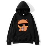 Bubu Dudu Couple Hoodies – Kawaii Cartoon Fleece Pullover