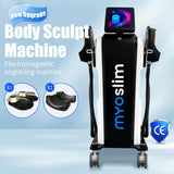 Myoslim Slimming Machine EMS Body Sculpt Machine Electromagnetic Stimulate Sculpting Muscle Fat Burning Weight Lose Equipmen
