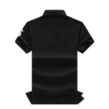 Men's New York Royal Cotton Polo | Contrast Design