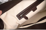 36cm Top-Grain Cowhide Tote — Effortless Everyday Elegance