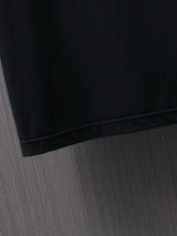 Men's Cotton T-Shirt with Minimalist Smile Print