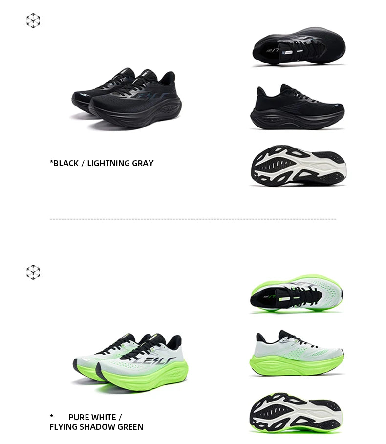 QIAODAN LEILI Men's Cushioned Running Shoes