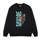 Plus Size Pullovers Men's Sweatshirts 110-185kg Oversized Round Neck Long Sleeve Tees Loose Tops Big Size Male Clothing 1XL-7XL