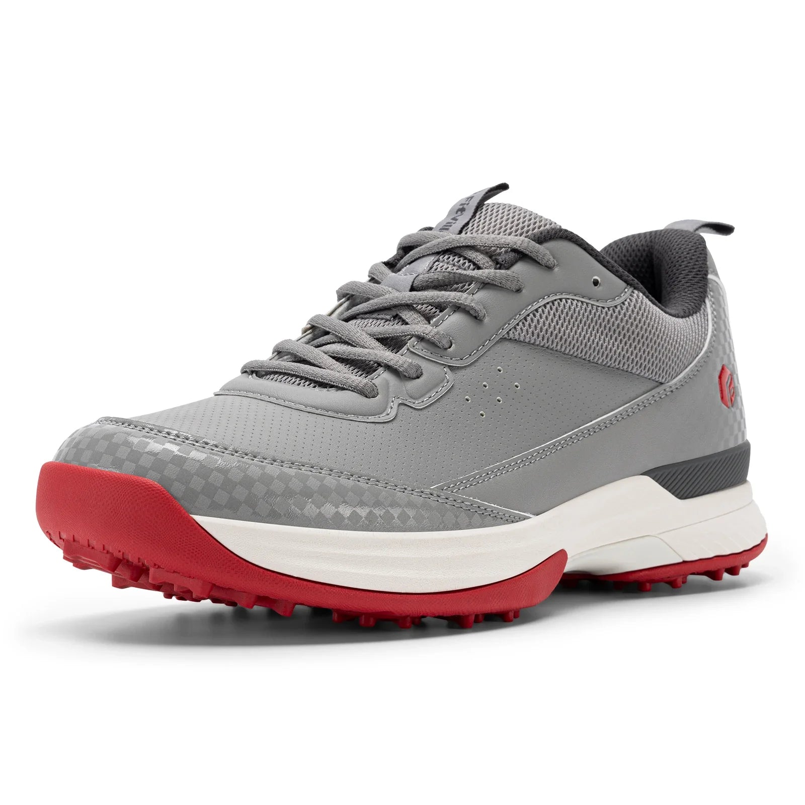 FitVille Wide Golf Shoes Men Professional Outdoor Water Resistant Golf Shoes for Course with Spikes