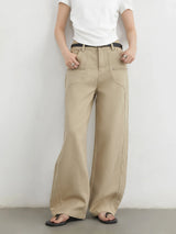 Women's High-Waist Wide Leg Denim Jeans – Relaxed Fit