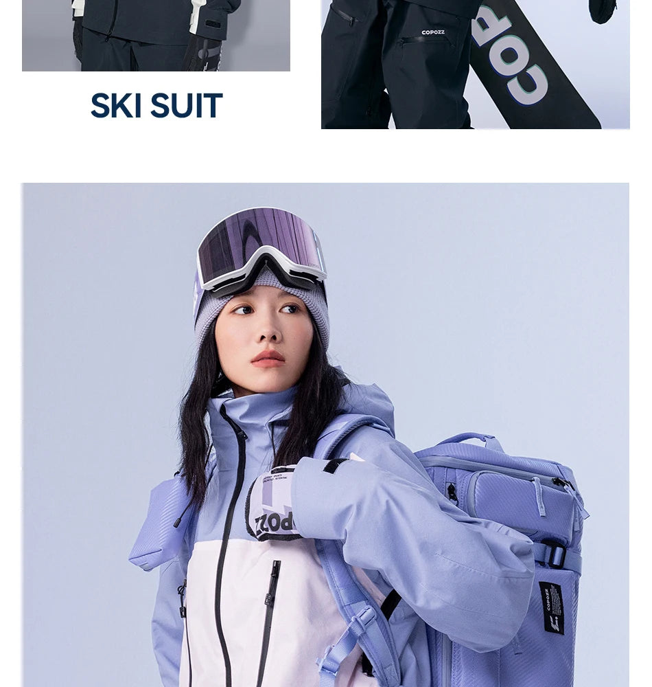 High-Performance Waterproof Ski & Snowboard Jacket
