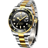 LIGE Top Brand Luxury Automatic Watch for Men Fashion Waterproof Sport Men's Mechanical WristWatches Casual Automatic Date Watch