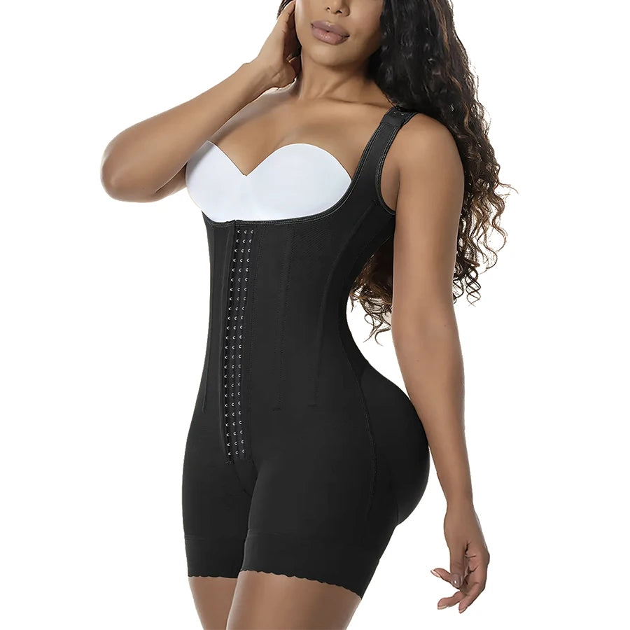 Stage 2 Post-Surgical BBL Faja – USA-Made Tummy Control Body Sculpting Shaper