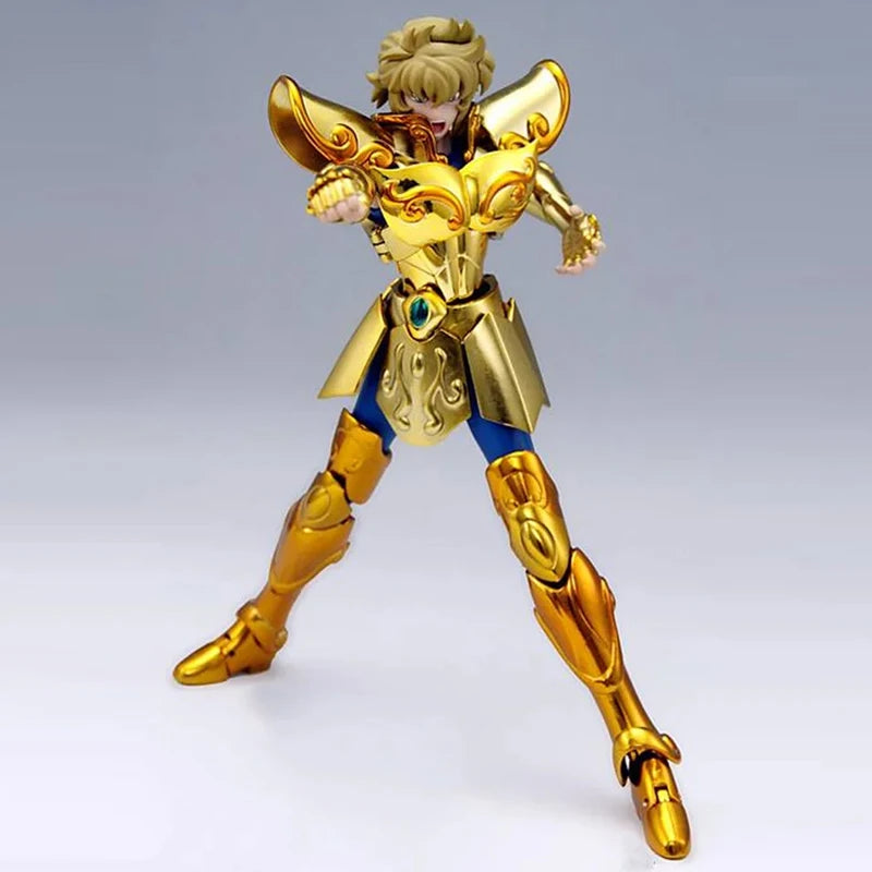Metal Club MC Saint Seiya Myth Cloth EX Leo Aiolia Taurus Aldebaran Gemini Saga Aries Mu Knights of the Zodiac Action Figure