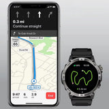 NORTH EDGE GPS Smart Watch – AMOLED, Bluetooth & IP68