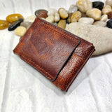 Small Waist Bag Genuine Leather Belt Pack Wallet Coin Purse Card Holder Car Key Pouch Driver's License Case Men Women 6065