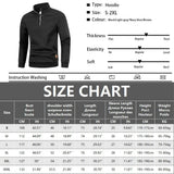 Men’s Quarter-Zip Turtleneck Pullover
