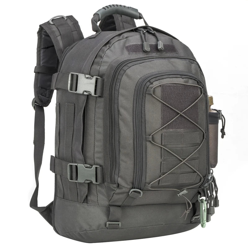 Large Capacity 60L Outdoor Tactical Military Tactics Backpack Travel Hiking Camping Fishing Tool Backpack for Men Women