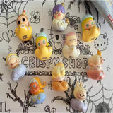 POPMART Bubble Granules Night Sky Series Collectible Cute Doll Blind Box Mini Figure Desktop Decoration Birthday Gift Set