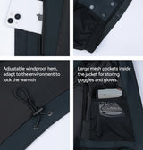 High-Performance Waterproof Ski & Snowboard Jacket