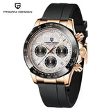 40mm New V2 PAGANI DESIGN Classic fashion Men Quartz Watches Sapphire Retro Chronograph Stainless Steel Waterproof Watch for Men