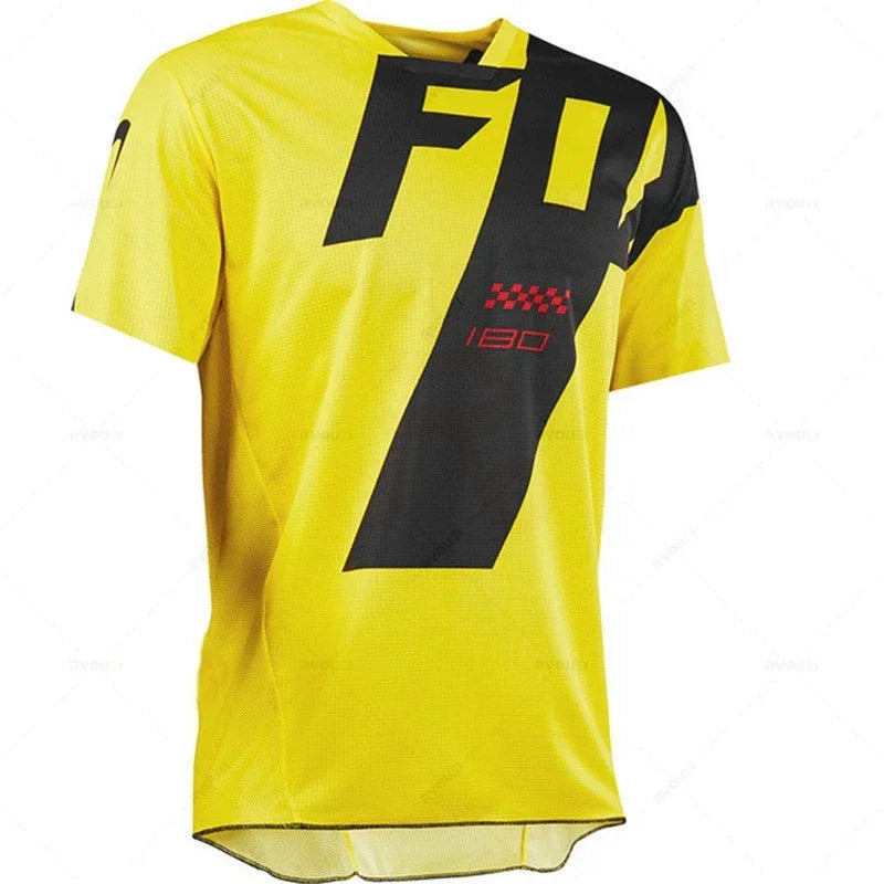 Men's Short Sleeve MTB Enduro Cycling Jersey