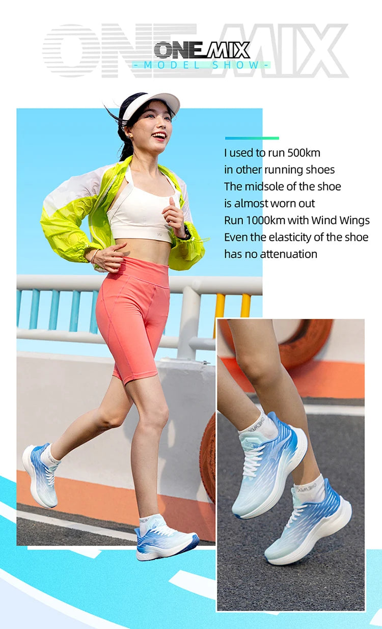 ONEMIX 2025 Air cushion Running Shoes  Breathable Outdoor Sport Sneakers Lightweight Athletic Jogging Walking Shoes