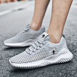 Men's Breathable Mesh Sneakers — Lightweight Casual Running Shoes