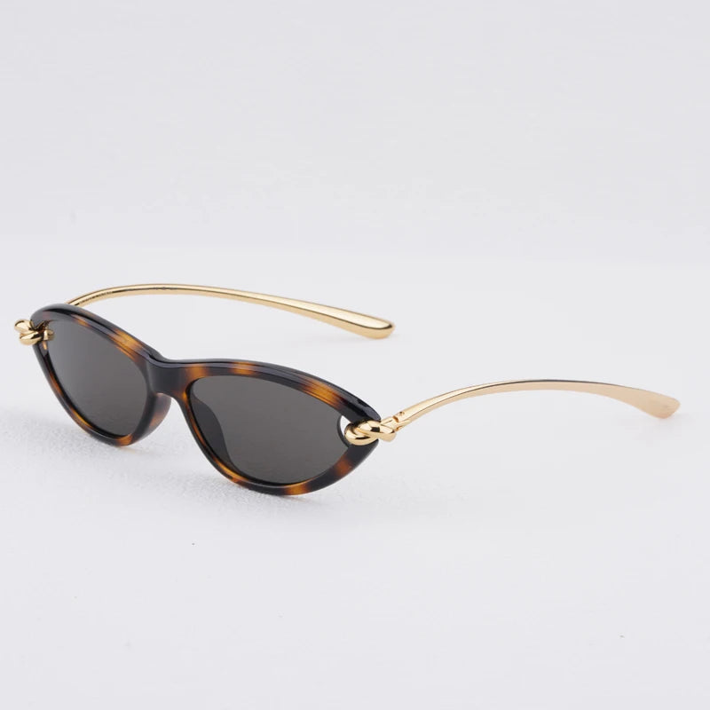 Luxury Cat Eye Tortoiseshell Sunglasses – UV400