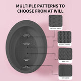 USA-Made Silicone Makeup Brush Cleaner Pad & Foldable Cleaning Bowl