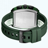 Men’s Waterproof Quartz Watch - Silicone Sport Strap