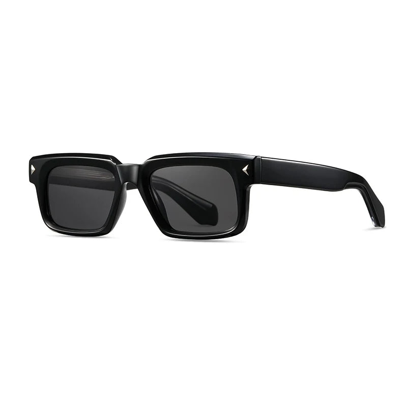 YIMARUILI Retro Square Men's Polarized Sunglasses Fashion Trend UV Protection High Quality TR90 Acetate Women's Driving Glasses