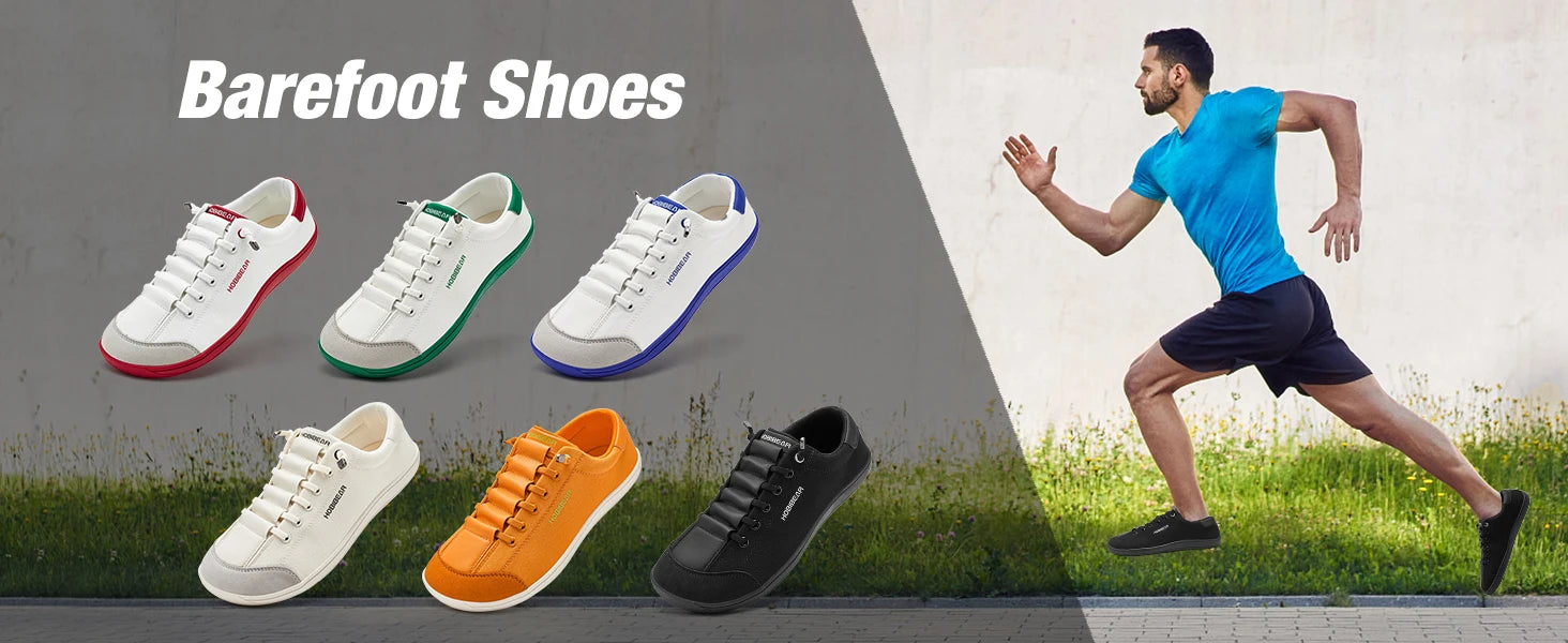 Minimalist Barefoot Canvas Sneakers