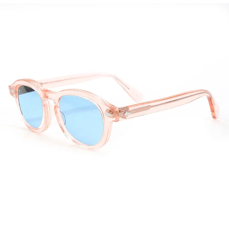 Johnny Depp Polarized Sunglasses Men Women Luxury Brand Sun Glasses Vintage Acetate Frame Driver Shade