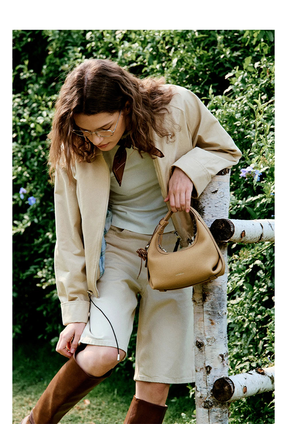 LA FESTIN Original Handbag Women New Shoulder Bags Fashion Half Moon Bag Crossbody Bag Luxury Brand Bags Ladies Leather Bag