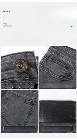 Men's Stretch Straight-Leg Jeans