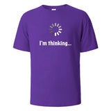 I‘m Thinking Funny Print T-Shirt