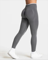 High-Waist Seamless Yoga Leggings