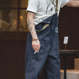 MADEN Vintage Denim Deck Strap Straight Leg Jeans – Men