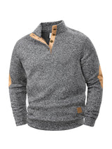 Men’s Casual Henley Pullover