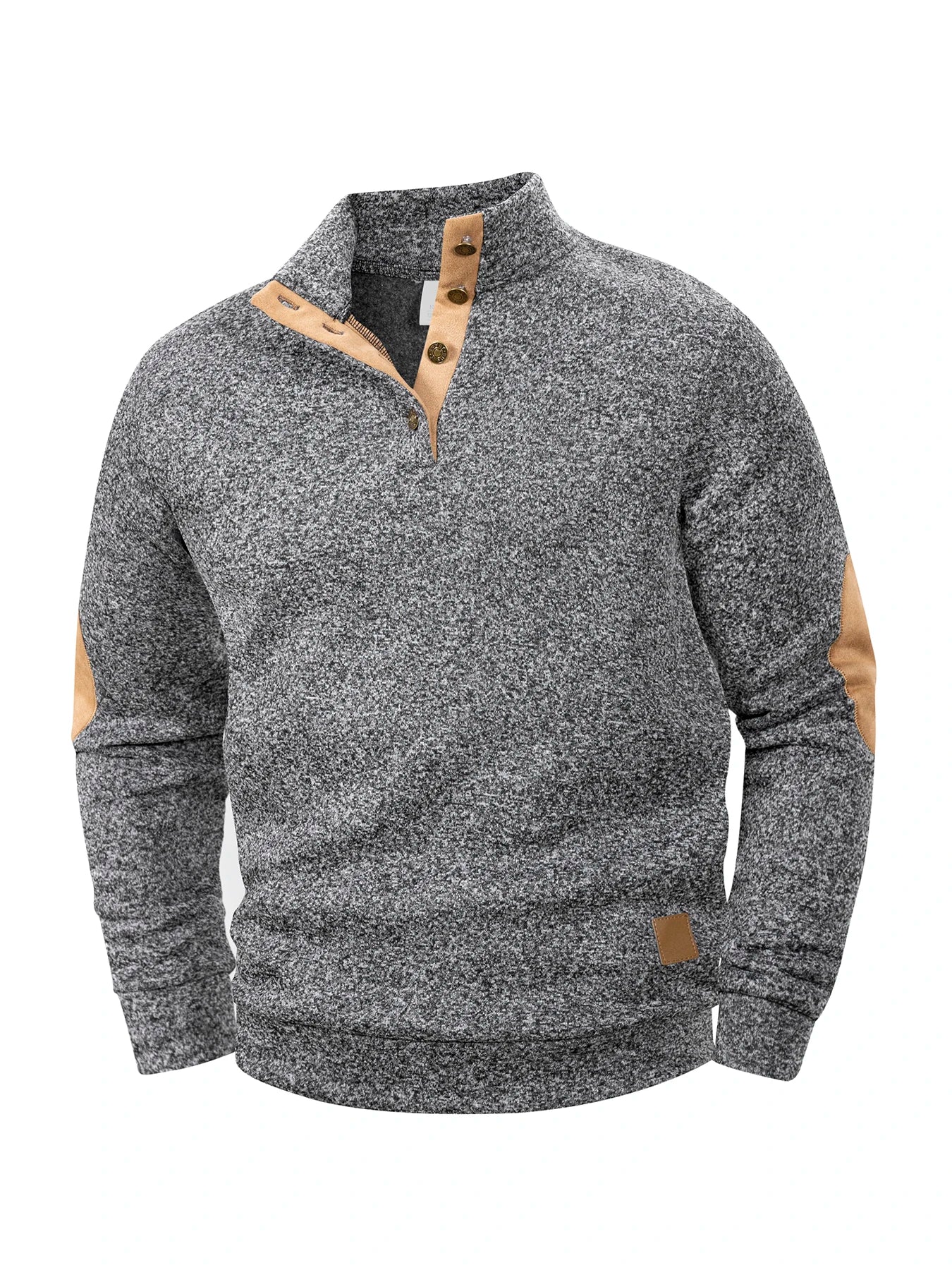 Men’s Casual Henley Pullover