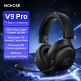 MCHOSE V9 Pro Headset with Microphone Three Mode Bluetooth Wireless Computer PC Gamer Headphones Accessories V9 Pro MCHOSE