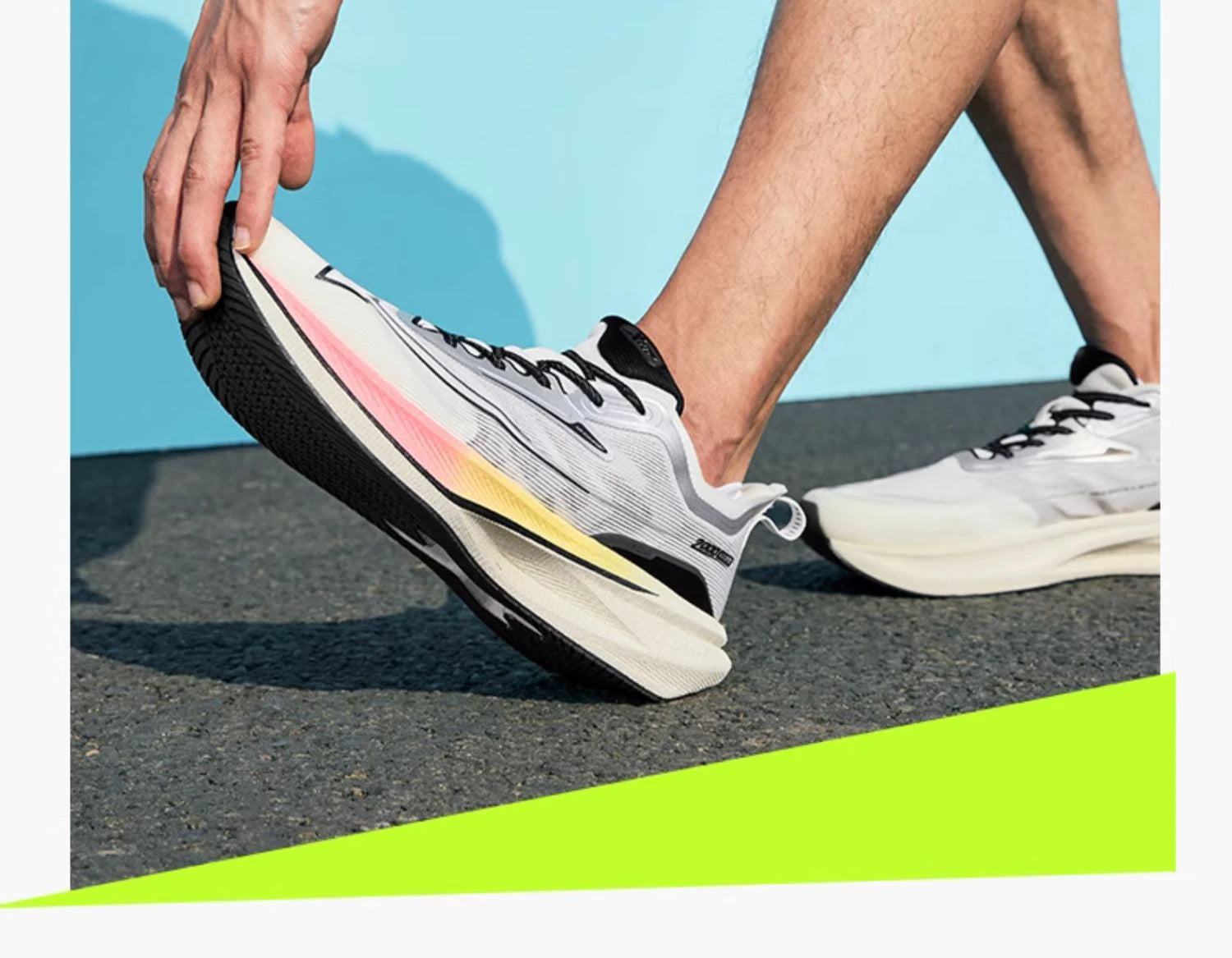 Xtep 2000KM 2.0 Running Shoes Men  Summer Professional TPU Shock Absorption Sneakers 876219110043(suggest half size down)