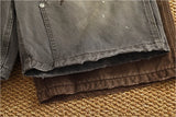 Men's Vintage Washed Cargo Shorts | Textured Cotton