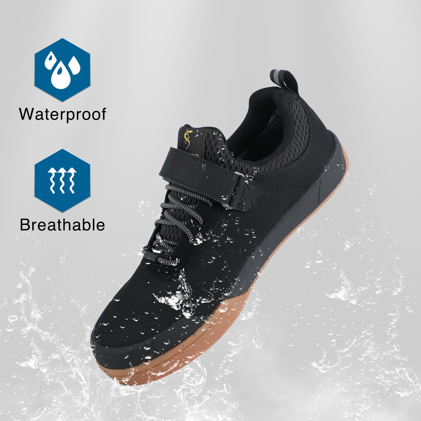 SANDUGO Men's Mountain Bike Shoes  Lightweight, Waterproof, Breathable MTB Shoes