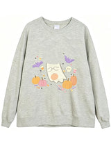 Women's Embroidered Crewneck Sweatshirt