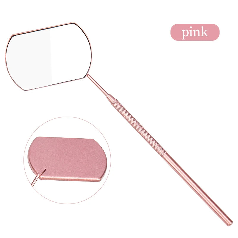 Moon-Shaped Eyelash Extension Mirror