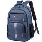 Fashion Minimalist Men’s Rucksack, Lightweight Nylon Backpack with Multiple Storage Slots for School & Weekend Trips