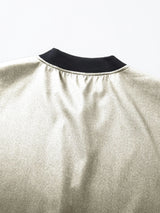 Men's Lightweight Zip-Up Baseball Collar Jacket