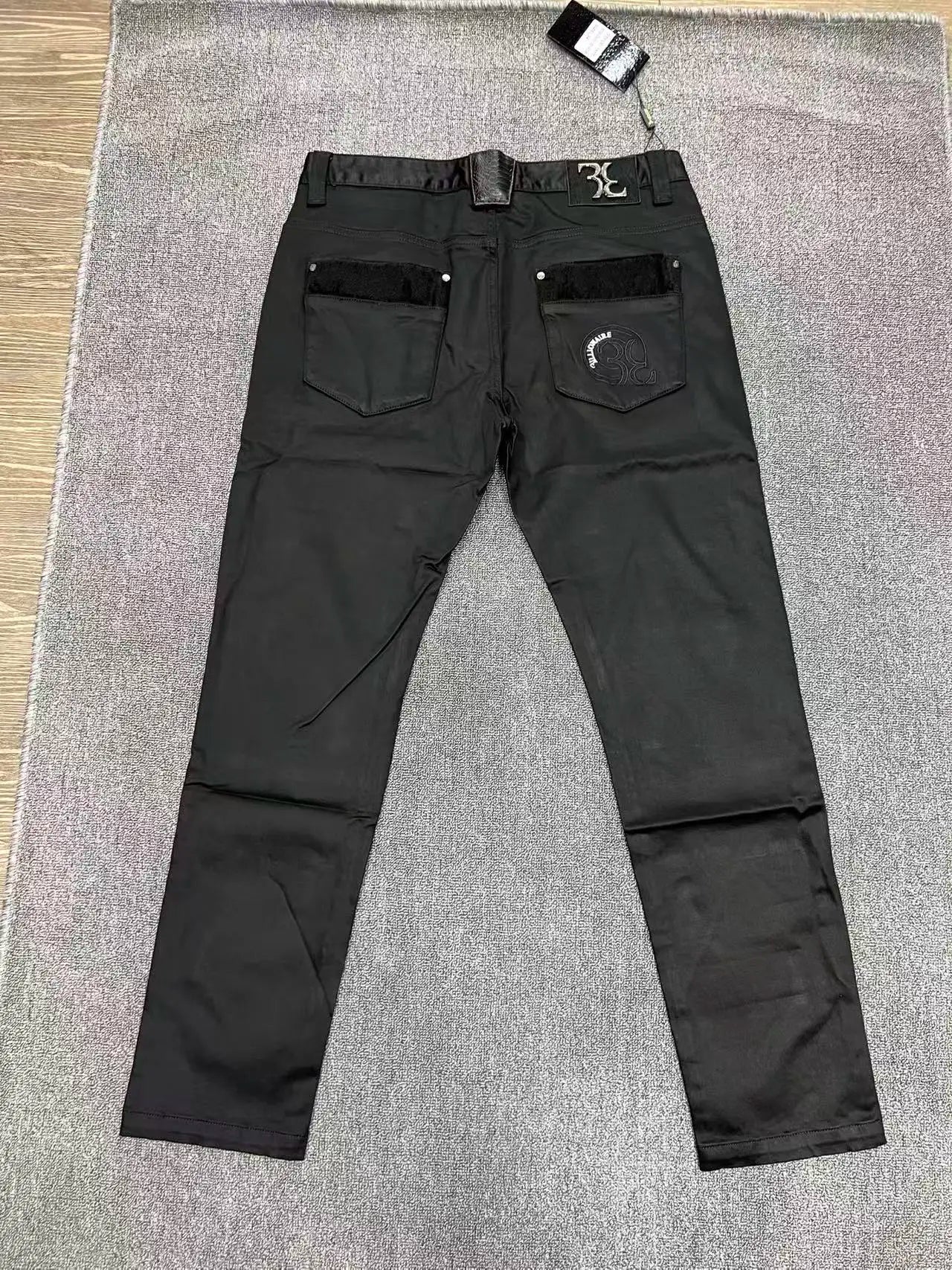 BILLIONAIRE BLSK CPRT Jeans Men 2026 Spring Summer new fashion Embroidery comfortable elasticity outdoors Big size 34-42 Pants