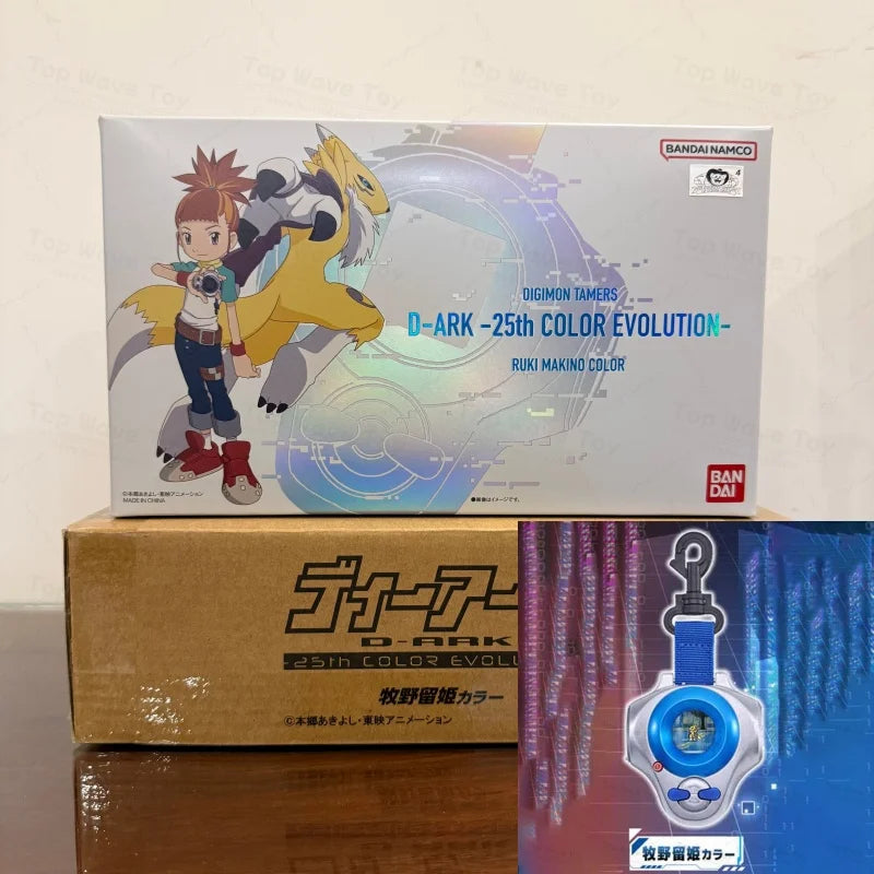 Bandai 2026 Original Digimon Adventure DIGIVICE D-ARK -25th COLOR EVOLUTION Matsuda Takato  V-Mon  Animation Digivice Model Toys